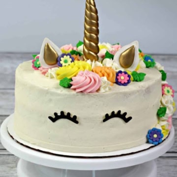 How to Make a Layered Unicorn Cake.