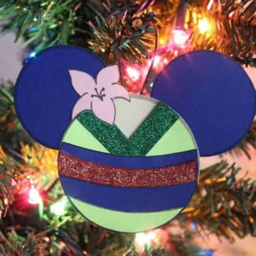 Mulan Disney Ears Ornament.