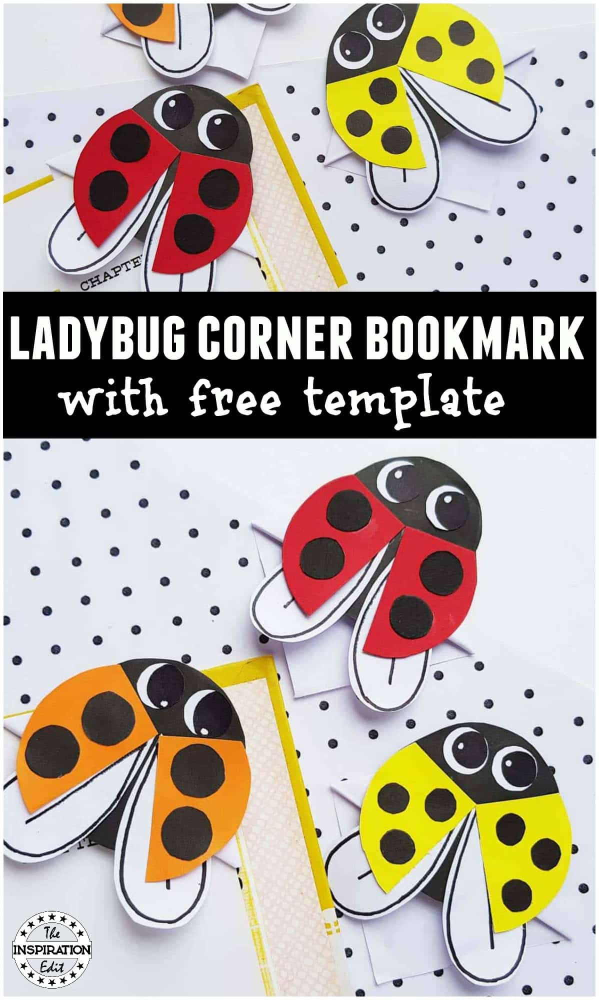 LADYBUG CORNER BOOKMARK