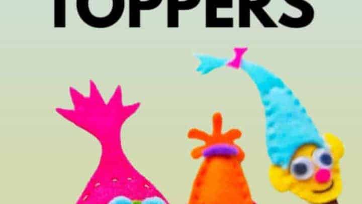 trolls pencil toppers