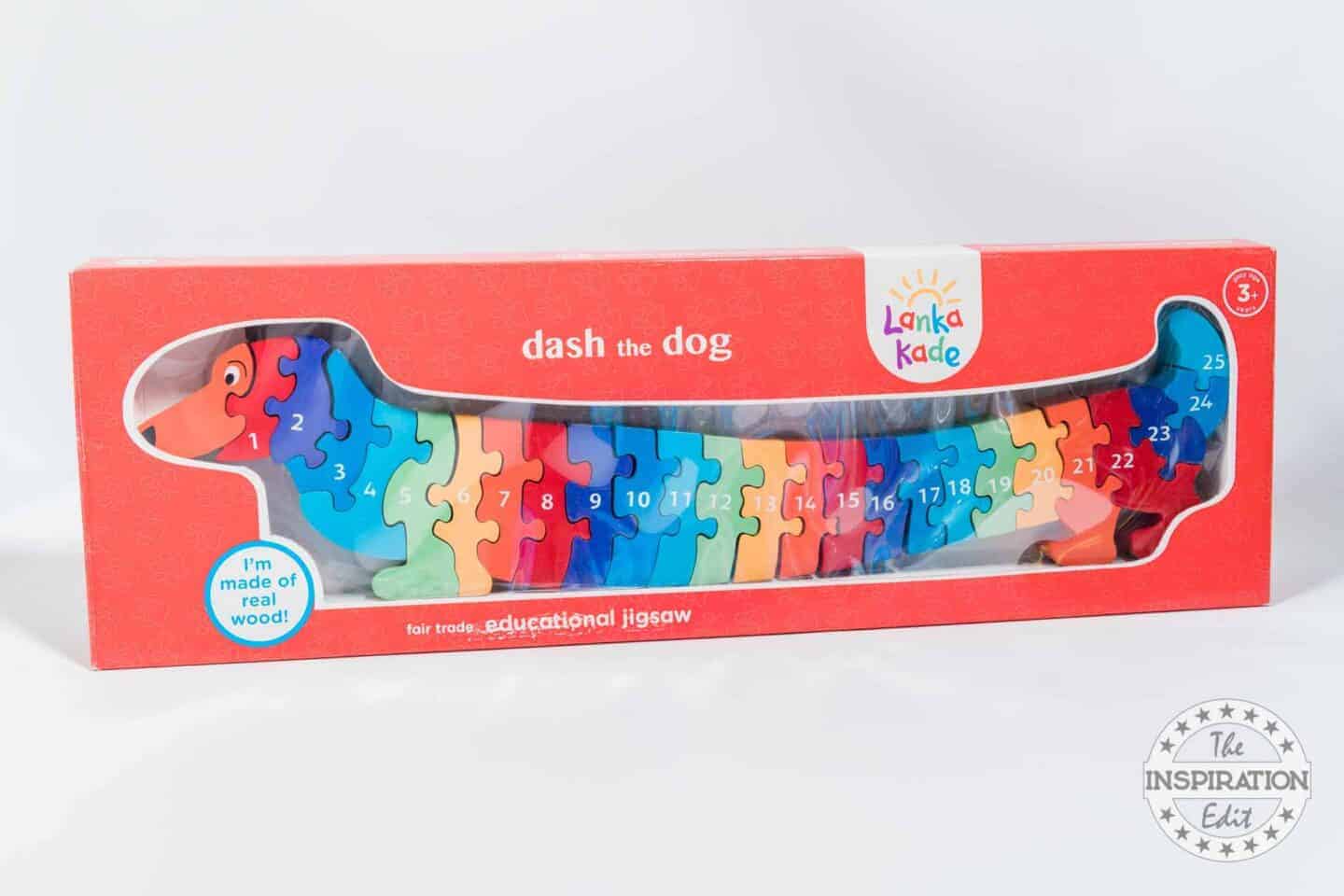 Wooden Sausage Dog Numeracy Puzzle