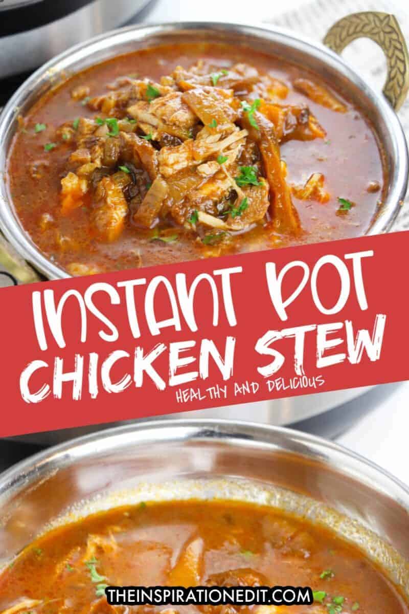Easy Instant Pot Chicken Stew Recipe · The Inspiration Edit