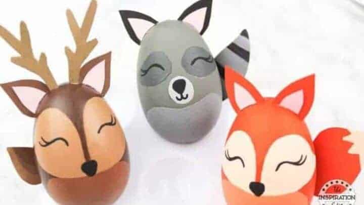 woodland animals craft for kids