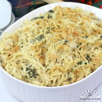 Monterey Jack Cheesy Chicken Spaghetti Recipe.