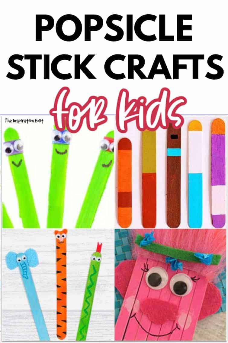45 Outstanding Popsicle Craft Stick DIY Ideas - FeltMagnet