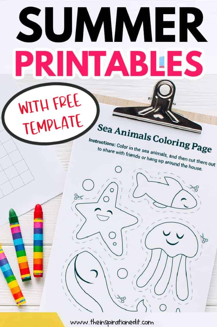 Free Summer Printables.