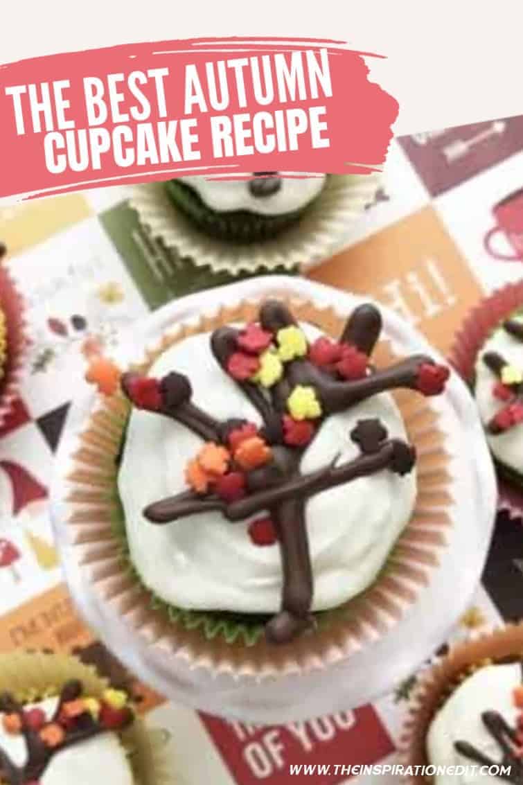 Autumn Tree Cupcakes.