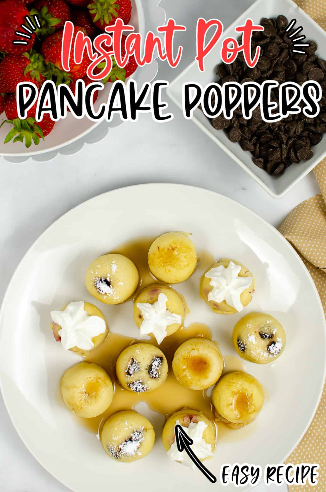 instant pot pancake poppers