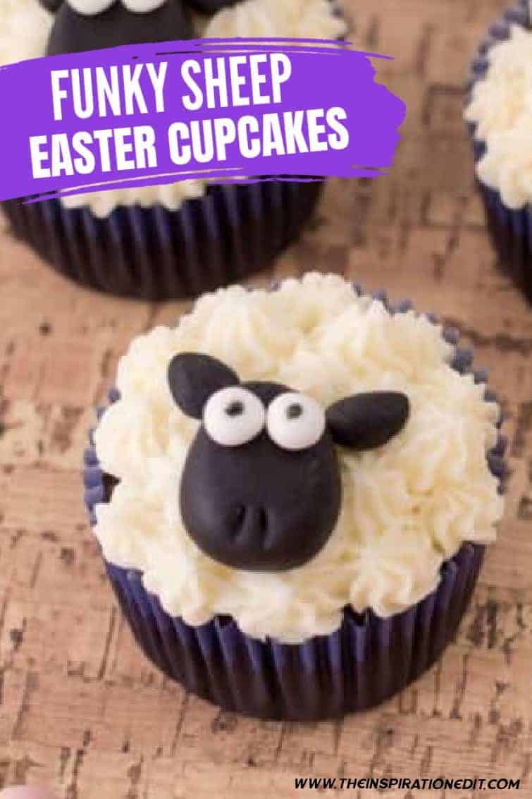 sheep cupcakes