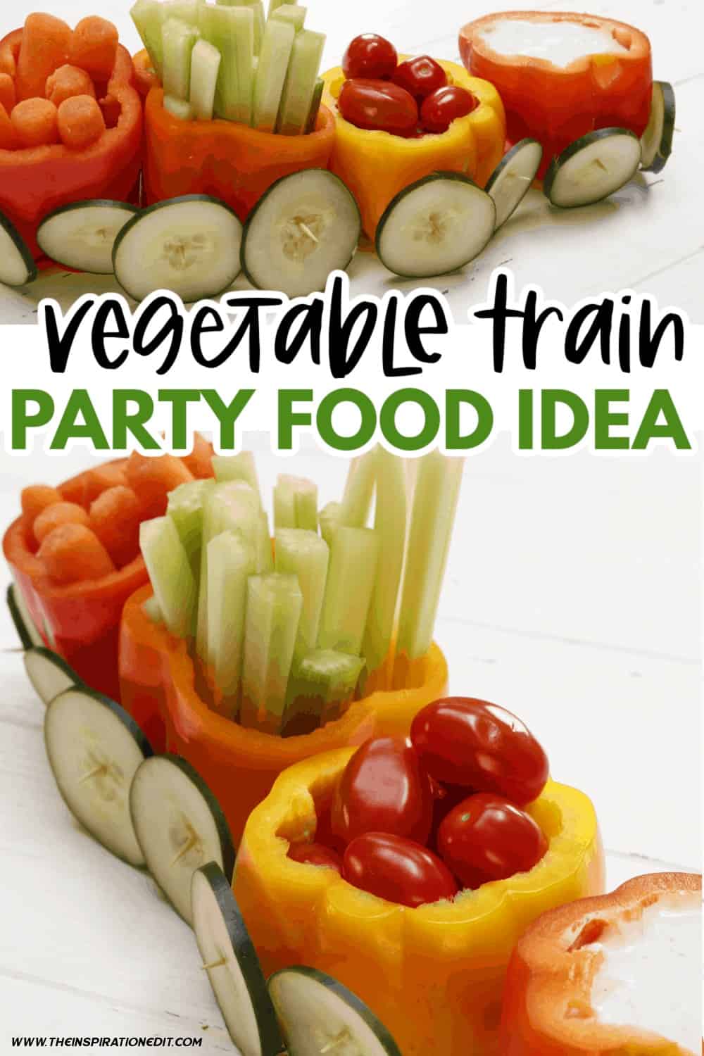 Vegetable Train A Fun Party Food Idea · The Inspiration Edit Vegetable Train A Fun Party Food Idea · The Inspiration Edit