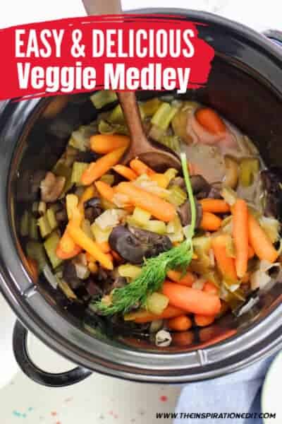 veggie medley in the slow cooker