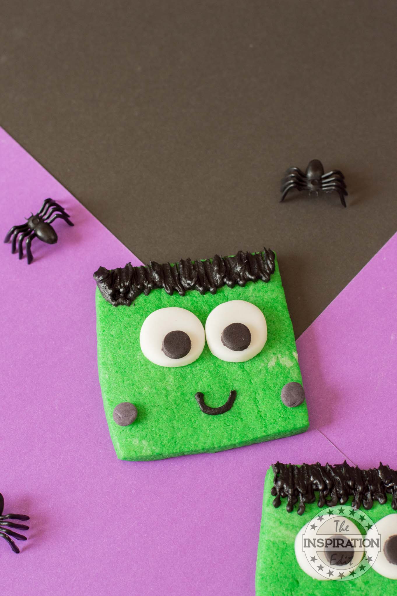 Halloween Frankenstein Cookies