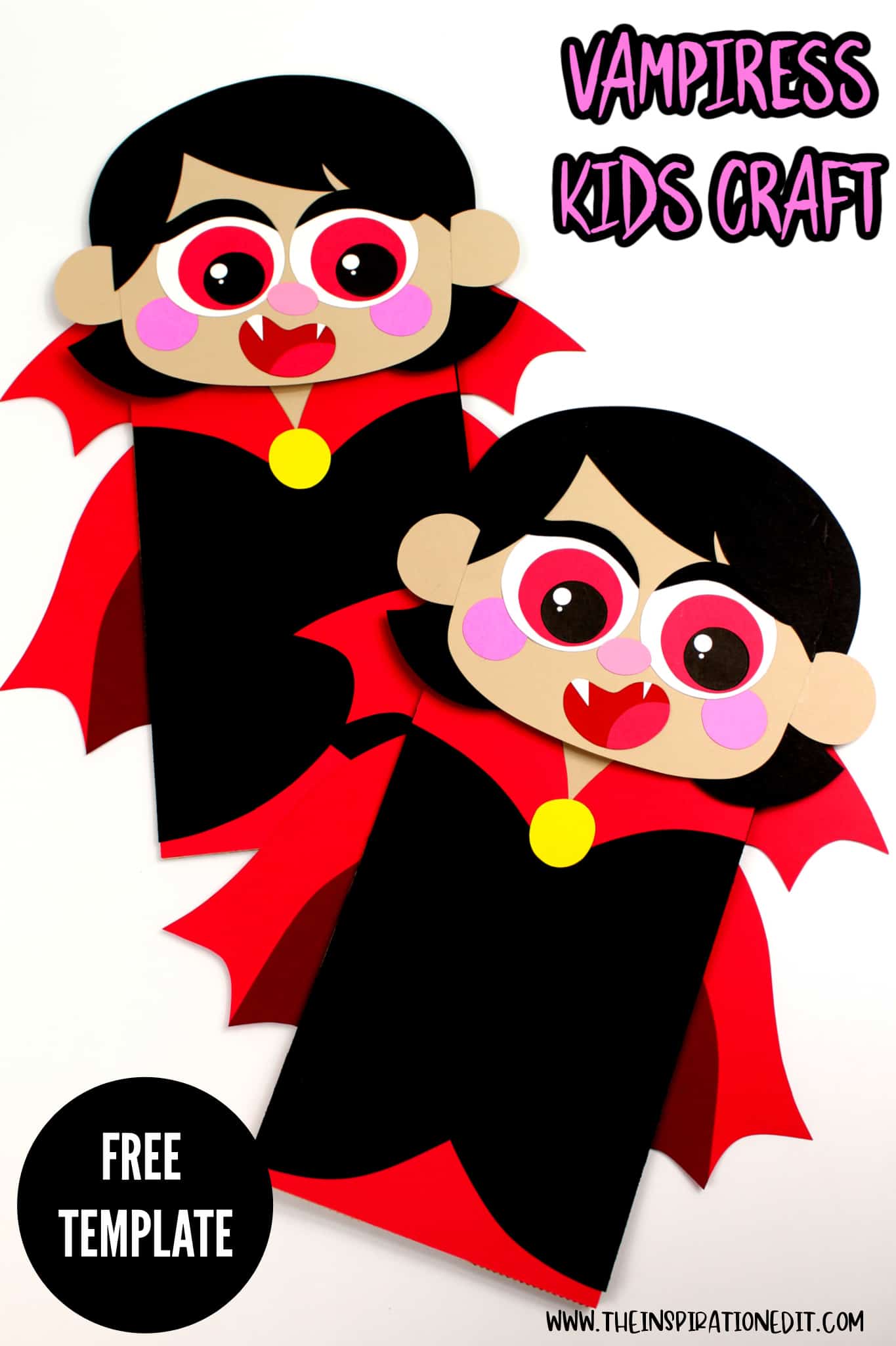 Vampire Kids Craft.