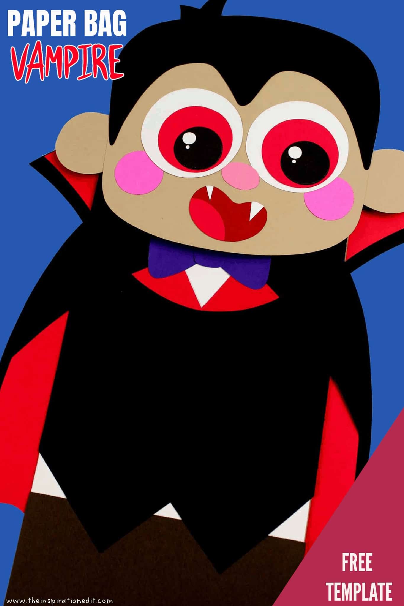 Vampire Puppet Paper Bag Craft · The Inspiration Edit