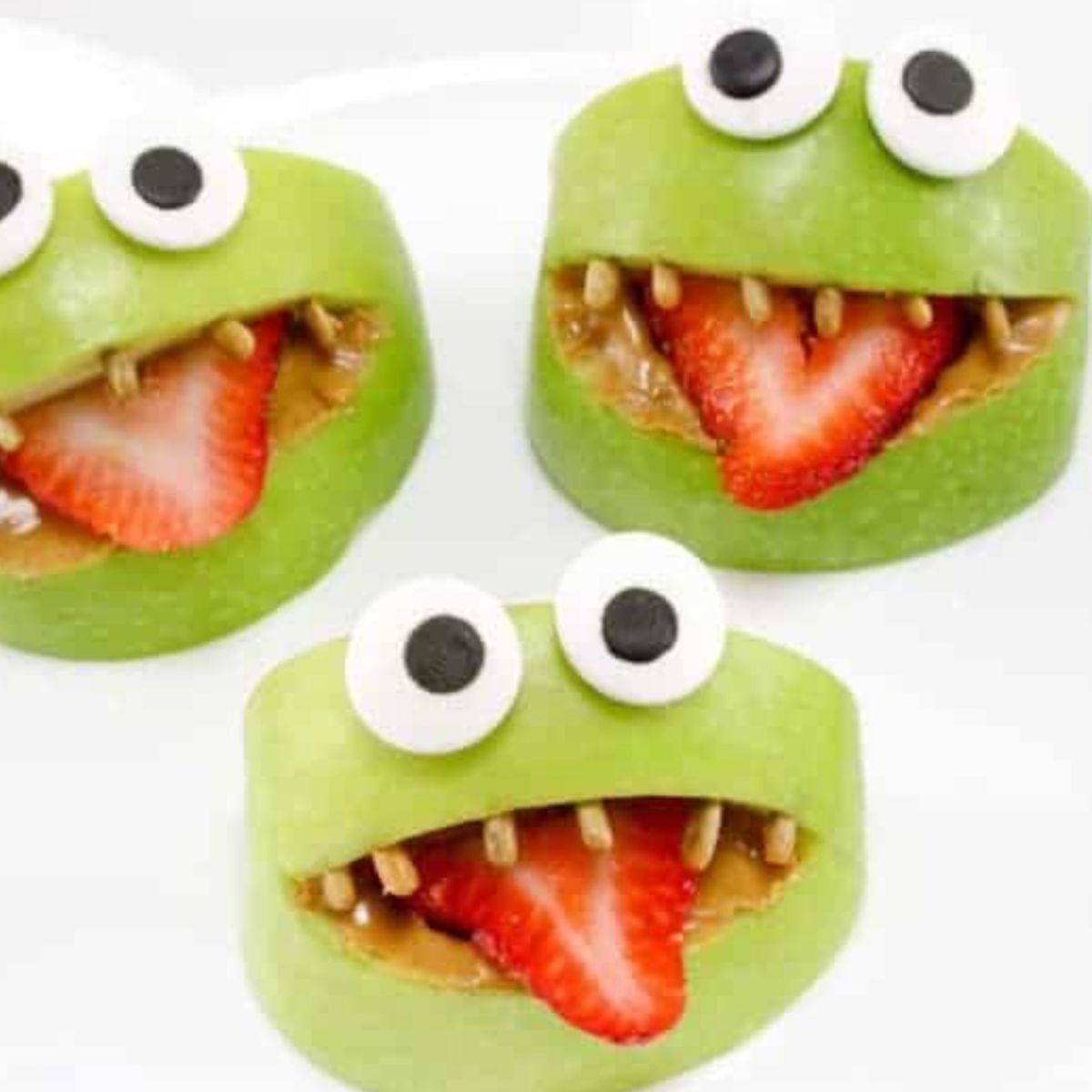 Funky Halloween Apple Monsters for Kids: That Adults Love Too! | The Inspiration Edit