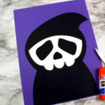 grim reaper halloween craft.