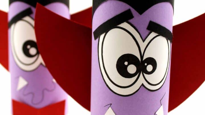 vampire toilet roll paper craft