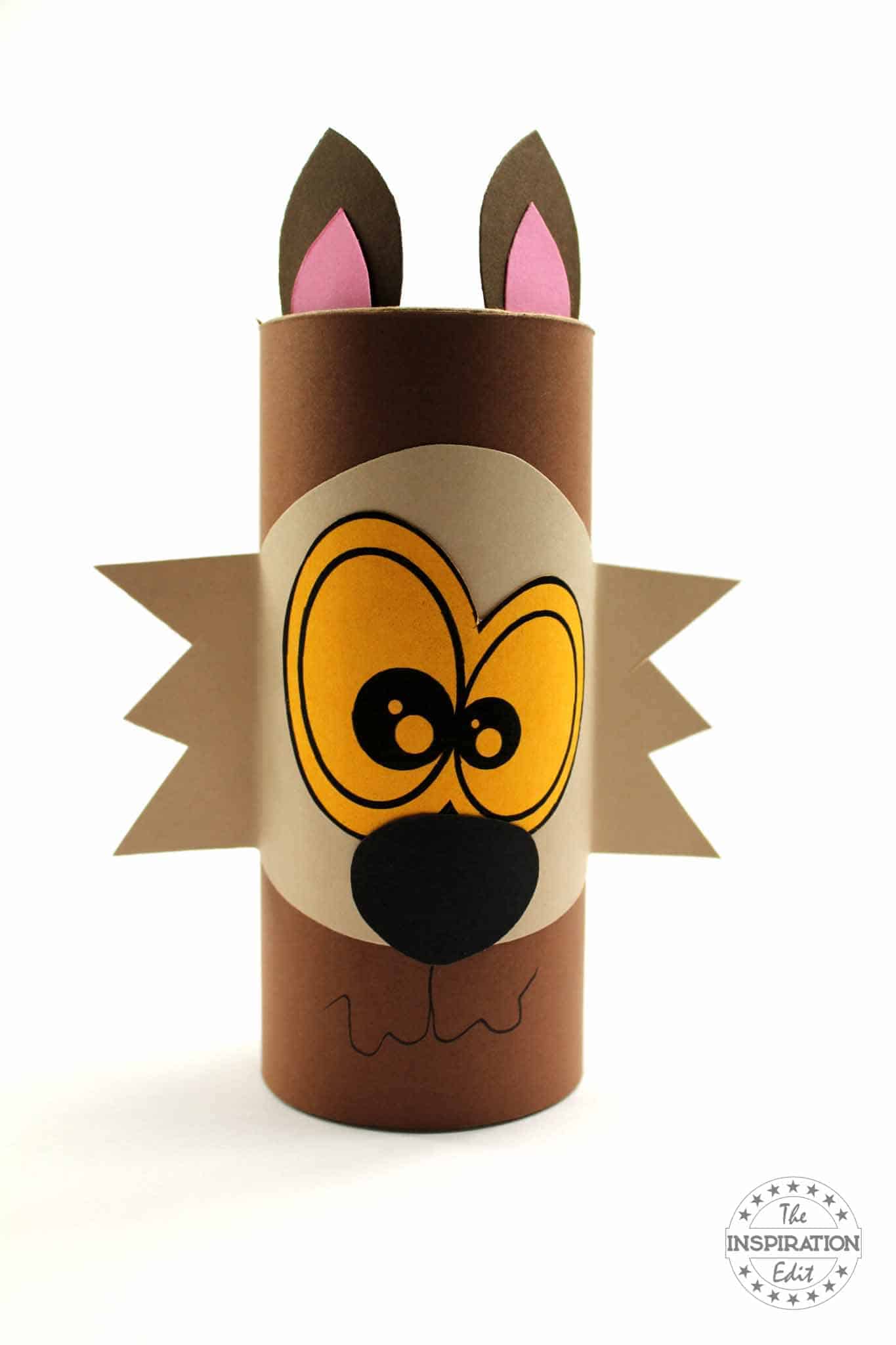Toilet Roll Werewolf Craft For Kids · The Inspiration Edit