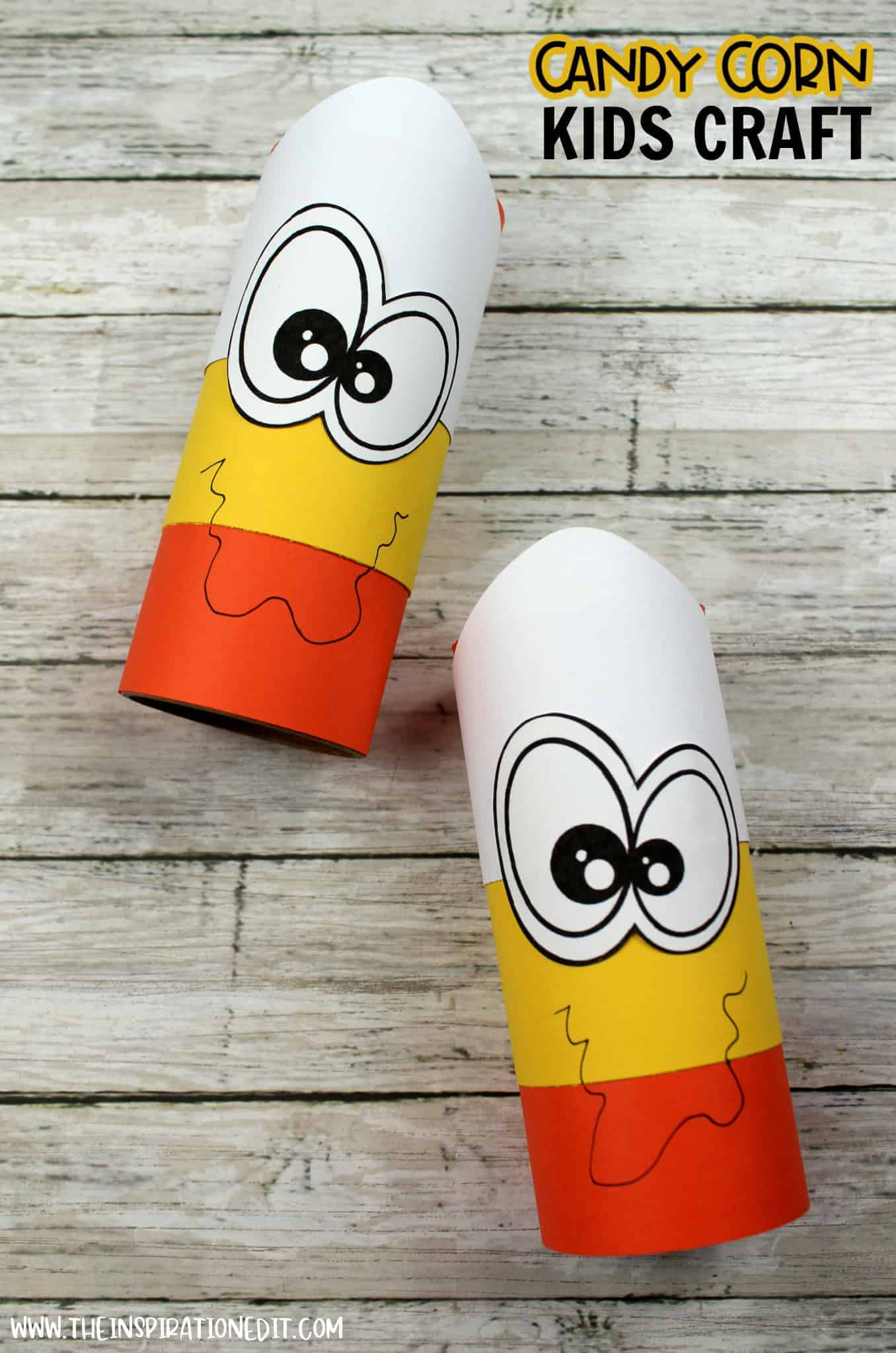 Candy Corn Kids Craft.