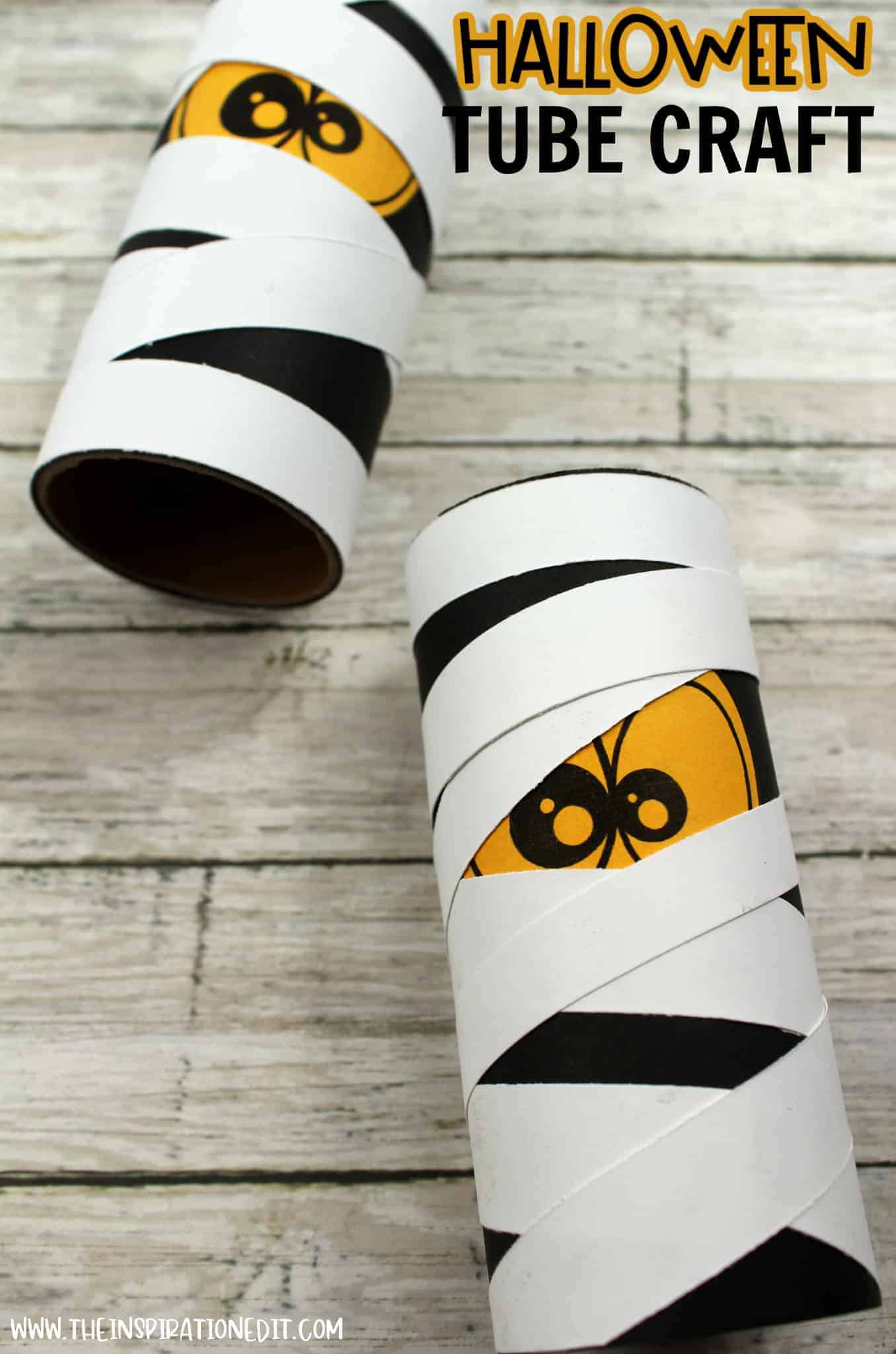 Easy Toilet Roll Mummy Craft · The Inspiration Edit