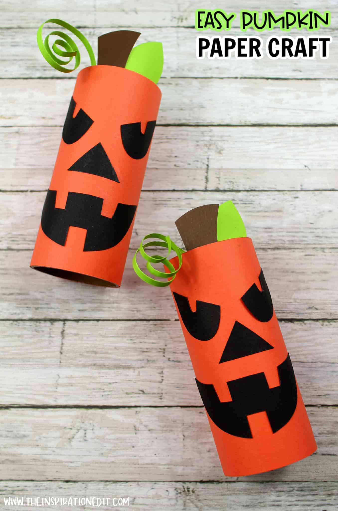 Pumpkin Paper Craft.