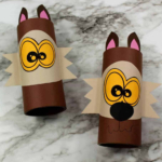 Toilet Roll Werewolf Craft.