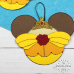 Disney Belle Mickey Ears Decoration.