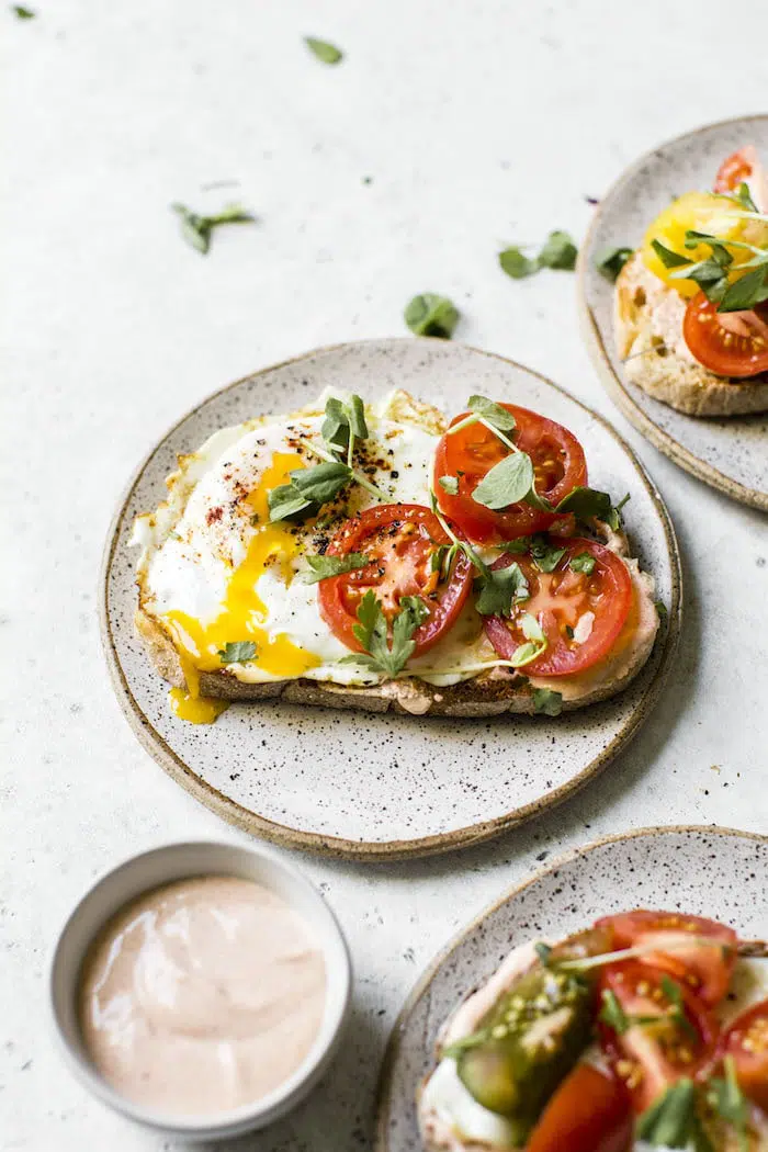 Tomato Breakfast Toast