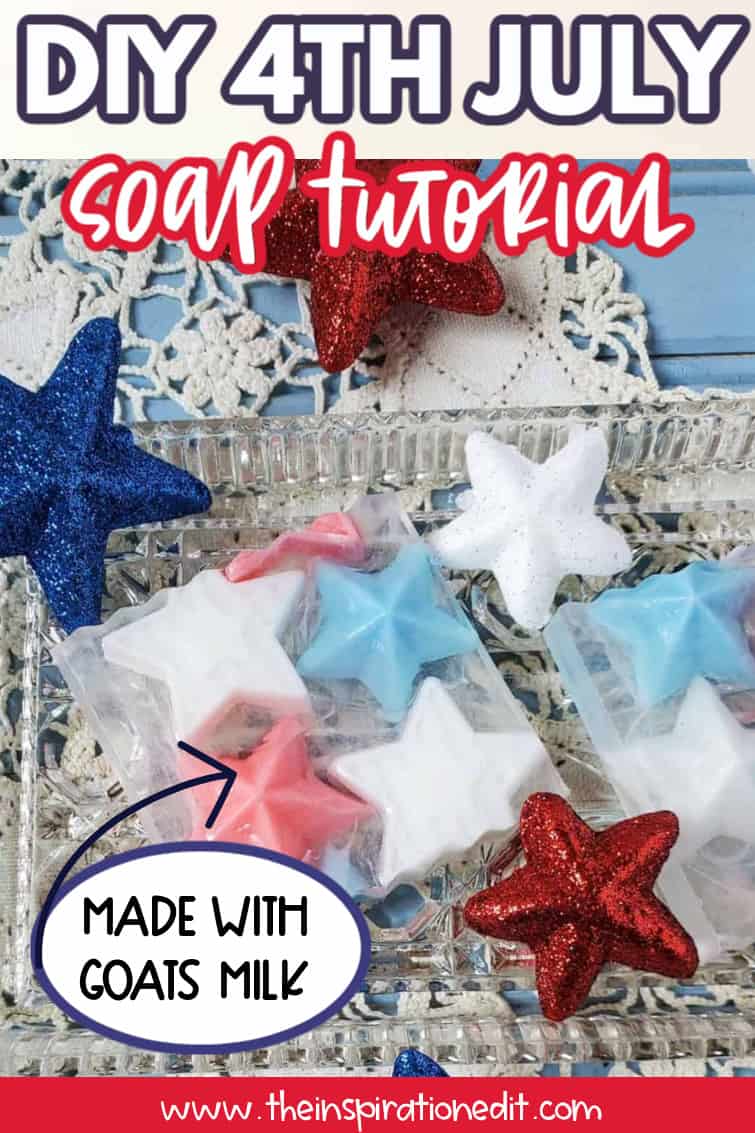 Various Colors of Star Soap.