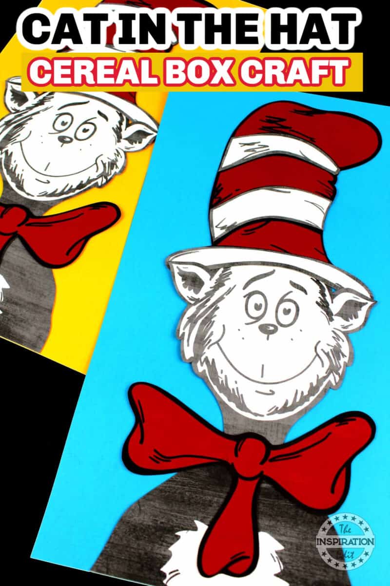 Cat In The Hat Cereal Box Craft.