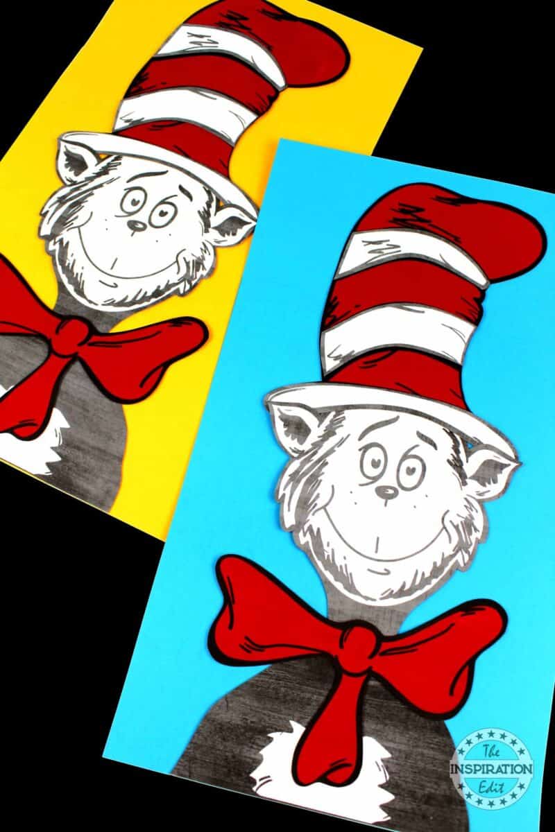 Cat In The Hat Cereal Box Craft.