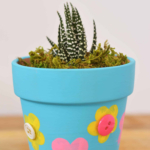 Mothers Day Flower Pot Craft.