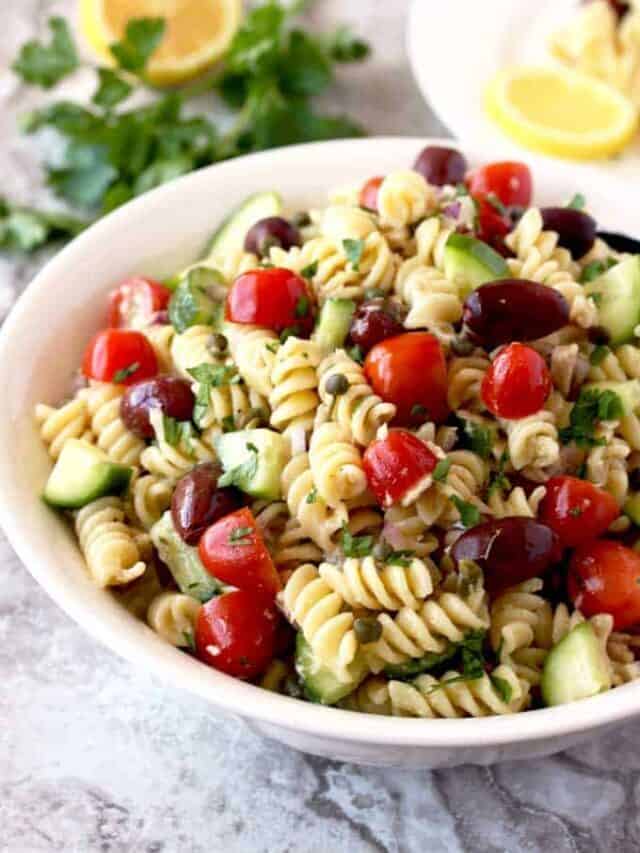 The Best Easy Pasta Salad Recipes Around Story