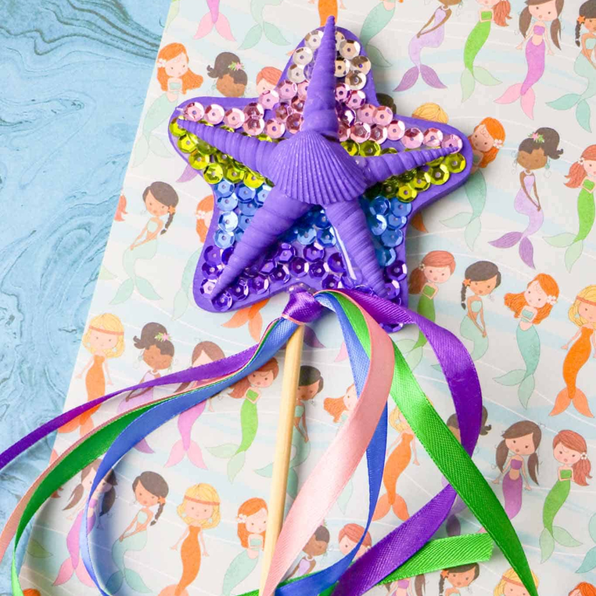 Cute Mermaid Wand