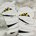 Paper Bag Mummy Craft.