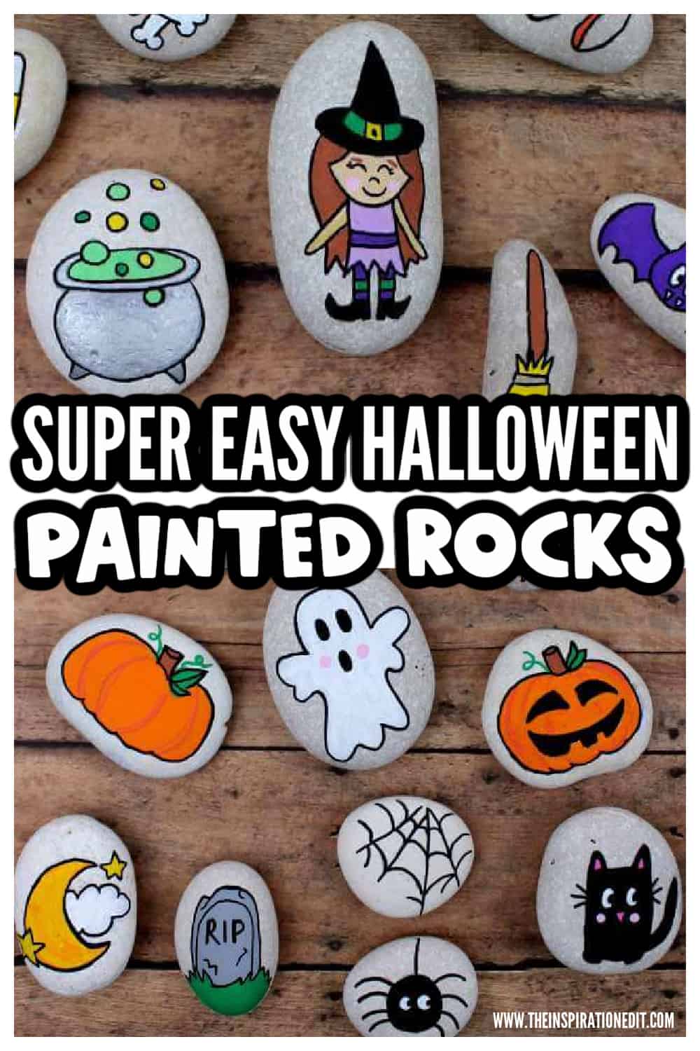Halloween Painted Rocks.