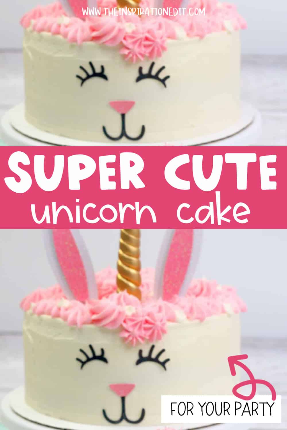 How To Make A Unicorn Bunny Cake · The Inspiration Edit How To Make A Unicorn Bunny Cake · The Inspiration Edit