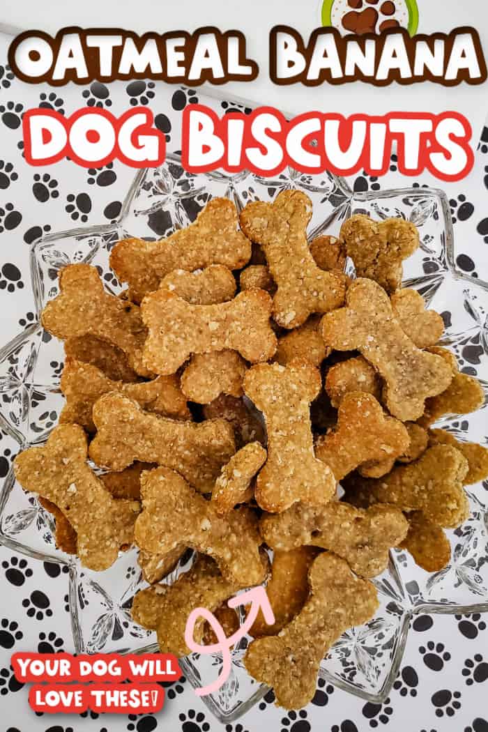 Homemade Dog Biscuits.