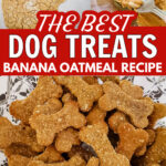 Oatmeal Banana Dog Treats.