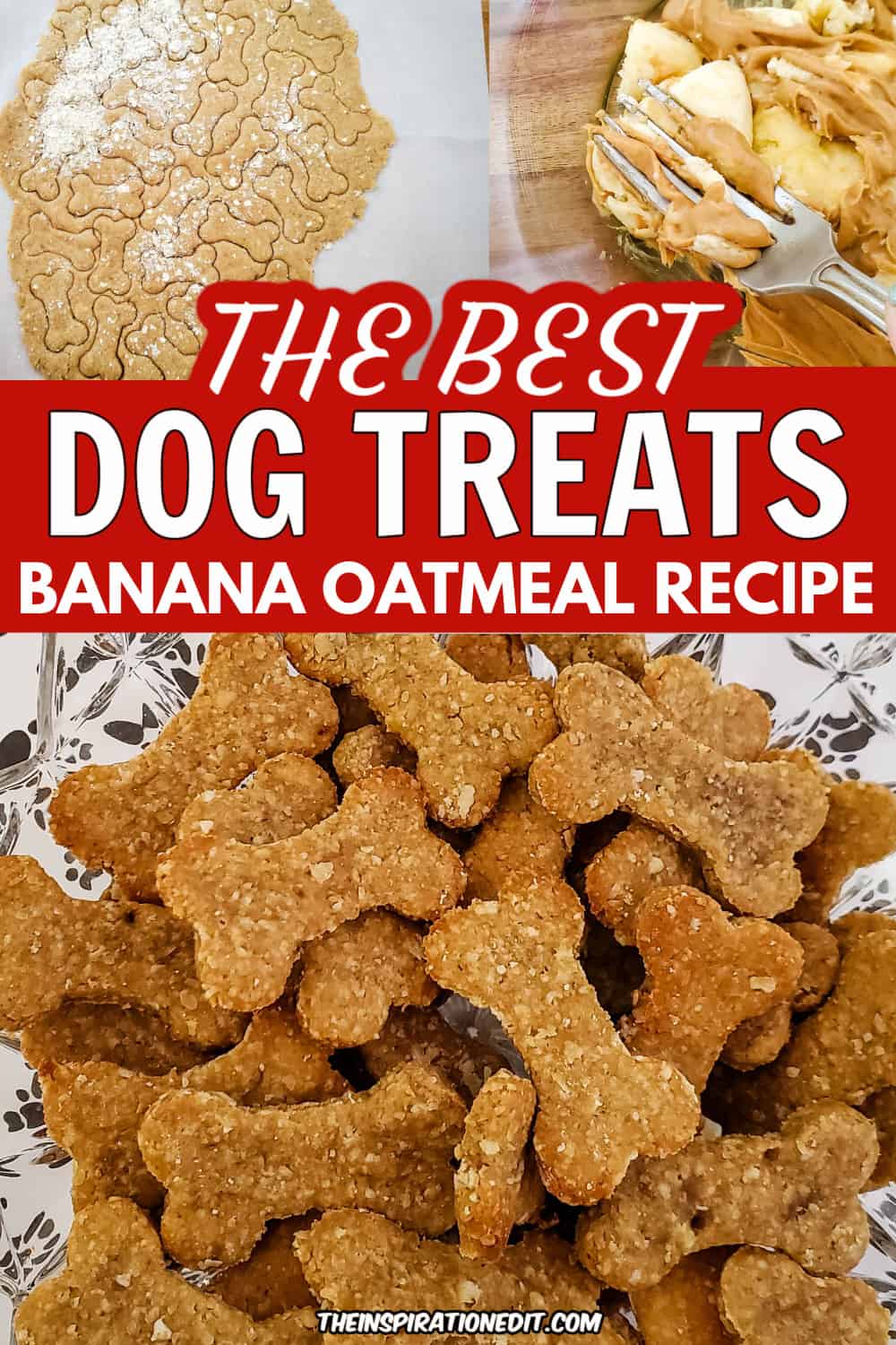 Oatmeal Banana Dog Treats.