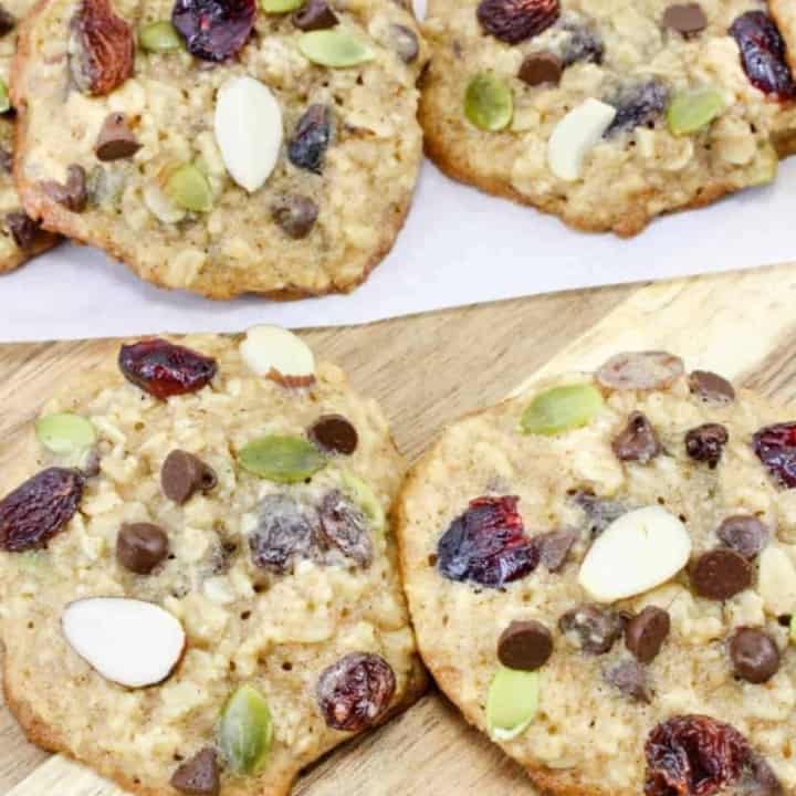 Autumn Trail Mix Cookies.