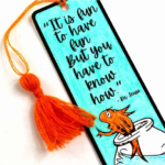 Dr Seuss Characters Bookmark.