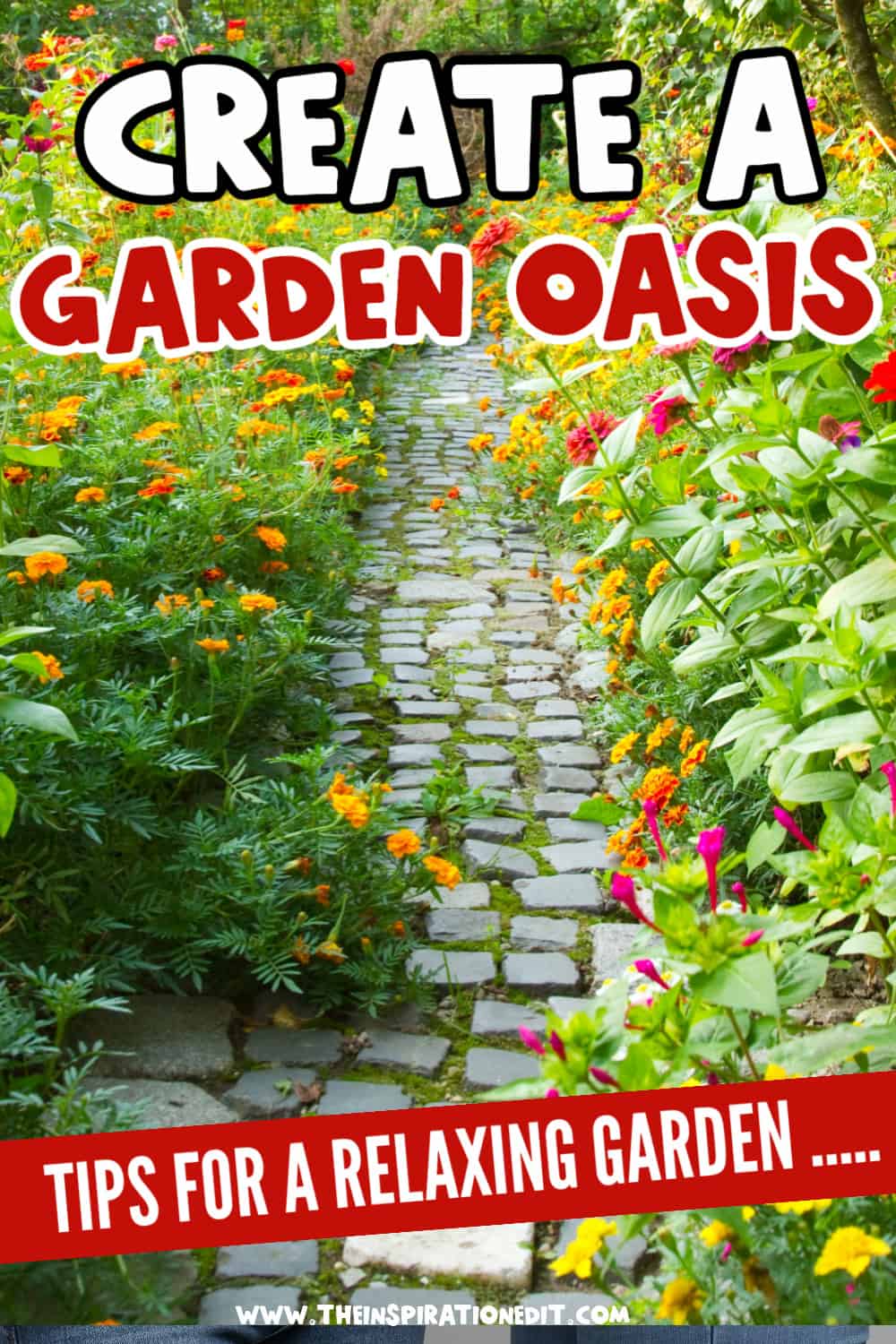 5 Tips to Help You Create a Relaxing Garden Oasis · The Inspiration Edit