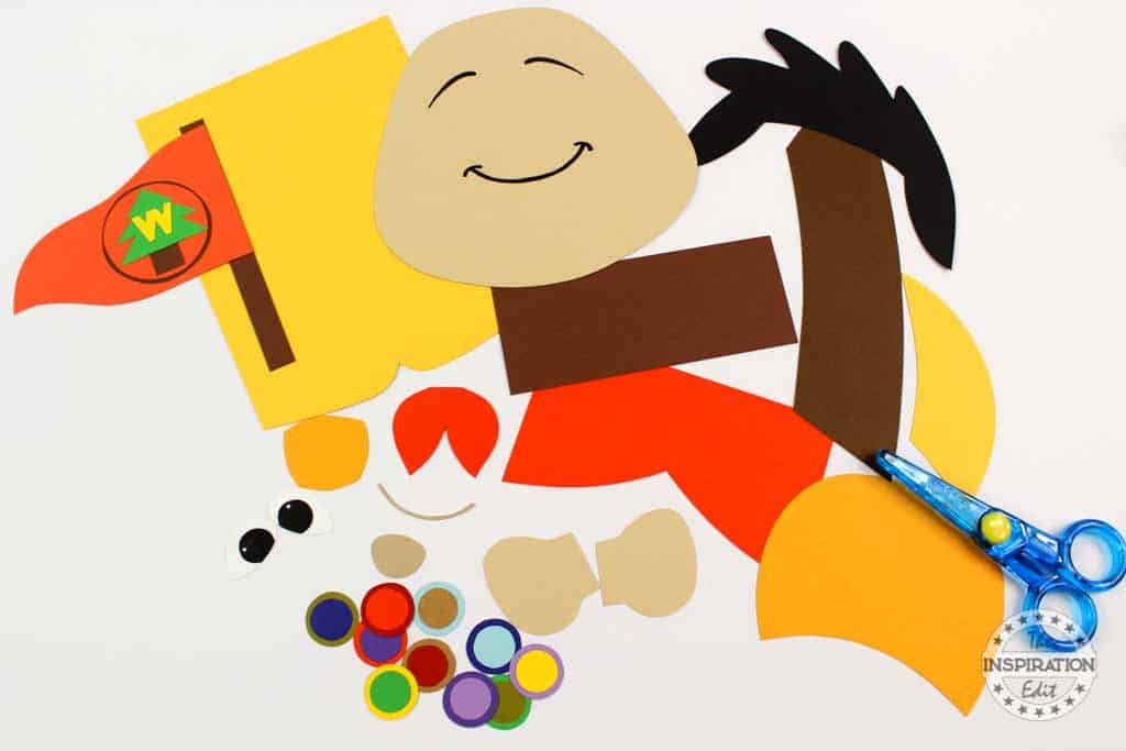 Disney Up Paper Bag Kids Craft.