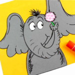Horton Hears a Who Bubble Wrap Craft.