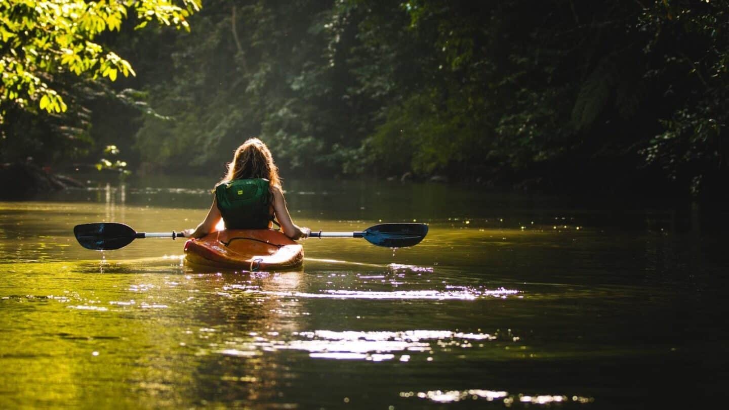 kayaking