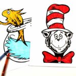Cat in the Hat Coloring Printables.