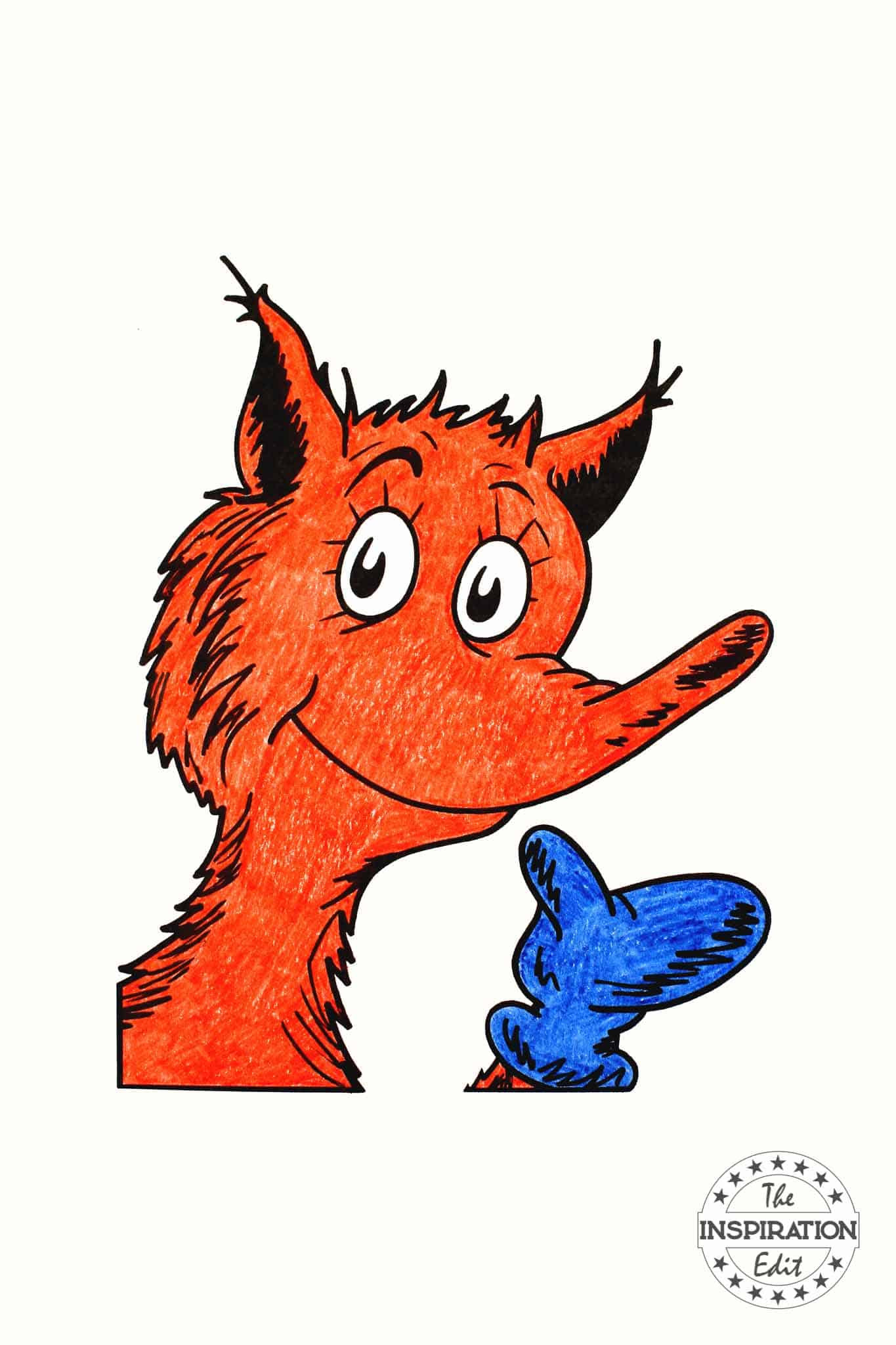 Fox in Socks Coloring Pages.