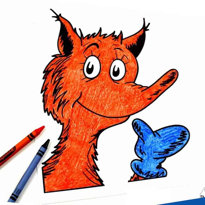 Fox In Socks Coloring Pages · The Inspiration Edit