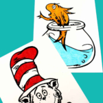 Cat in the Hat Coloring Pages.
